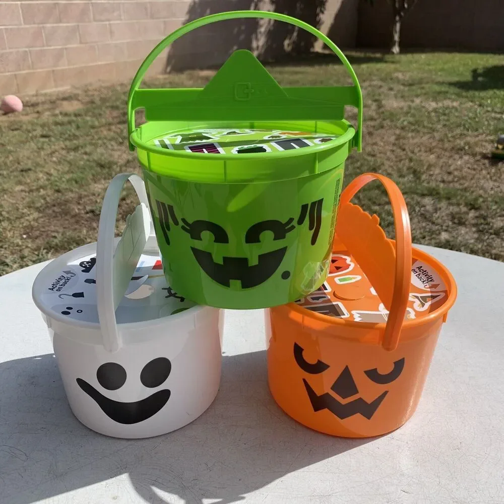 McDonald’s 2022 Halloween Pails You Choose Color or Complete Set